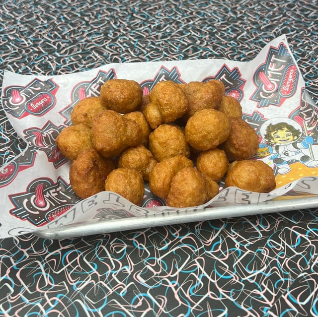 Battered Mushrooms.