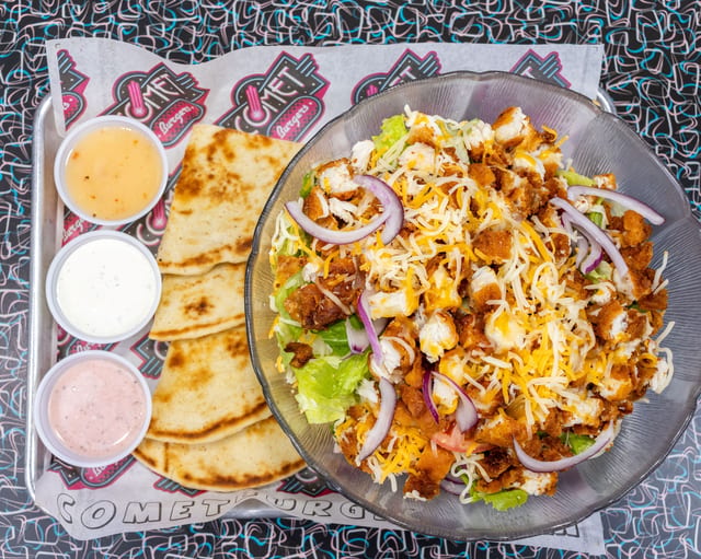 Crispy Chicken Salad.